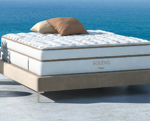 Saatva classic mattress cover photo collage