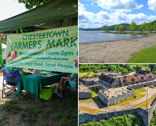 Lake George NY cover photo collage