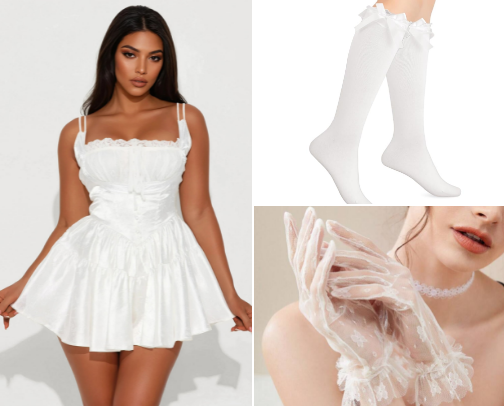 Ethereal Girly Concert Outfits (Kali Uchis Sincerely, Tour Edition) cover photo collage