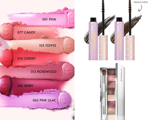 My go to beauty products ❤️ cover photo collage