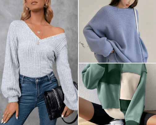 Lounge wear essentials cover photo collage
