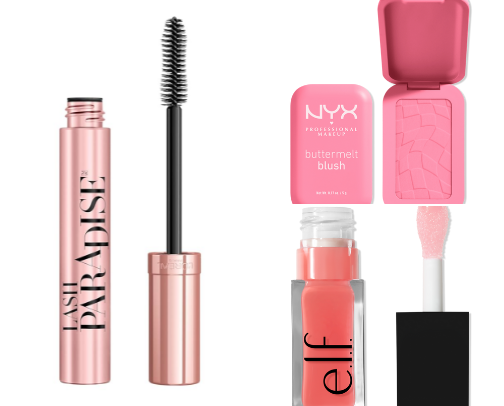 My drugstore beauty recs for makeup lovers 💖 cover photo collage