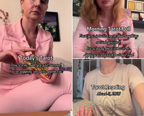 Tarot cover photo collage