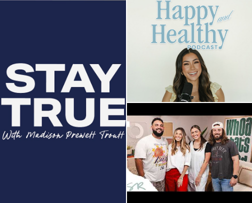 My recommended podcasts! cover photo collage