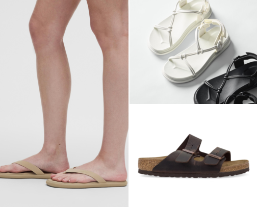 Sandals 👠👢🩴 Pretty Steps, Comfy Days cover photo collage