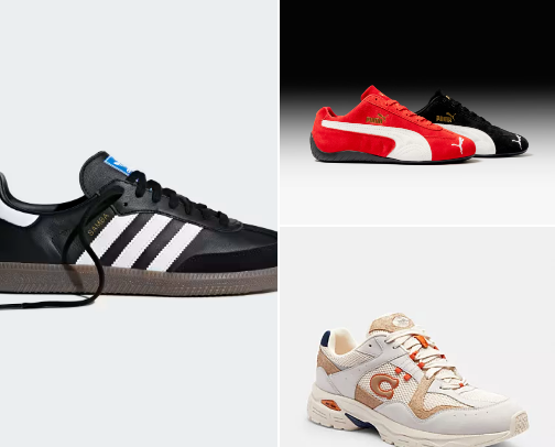 standout sneakers cover photo collage