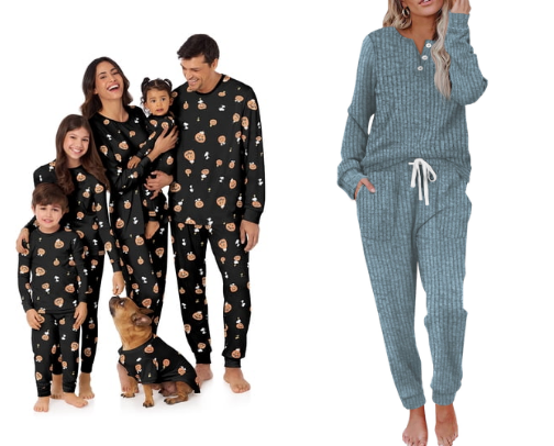 Fall Pajamas cover photo collage