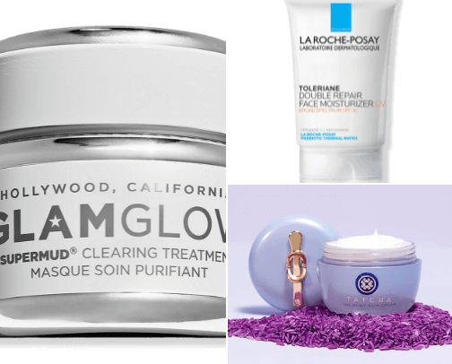 Skincare cover photo collage