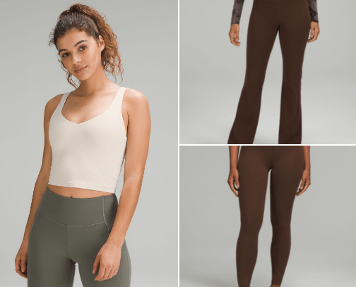 Lululemon faves cover photo collage