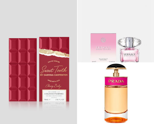 My Favorite Sweet & Warm Perfumes cover photo collage