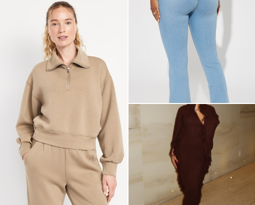 Clothes cover photo collage