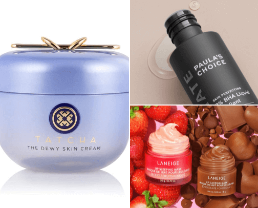 sephora skincare cover photo collage