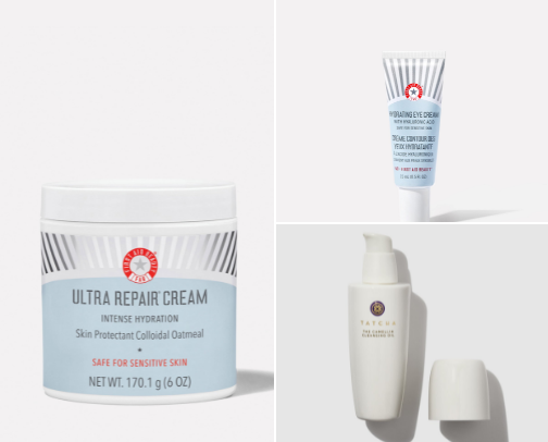 skincare must haves cover photo collage