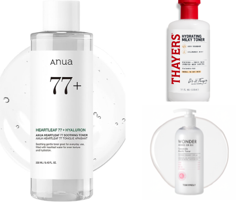 My skin care routine- dry skin edition ✨ cover photo collage