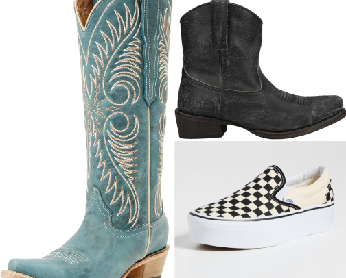 Famous Shoe/Boot Vault cover photo collage