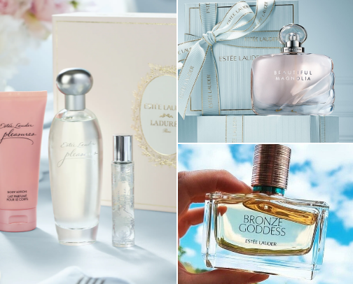 From Bronze Goddess to Beautiful: Must-Have Estée Lauder Perfumes cover photo collage