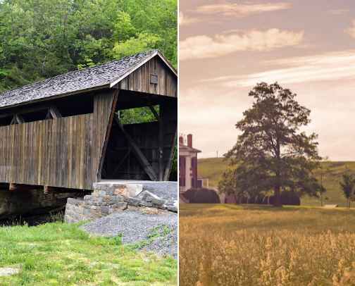 Historic Sites To See In and Around Monroe County WV cover photo collage