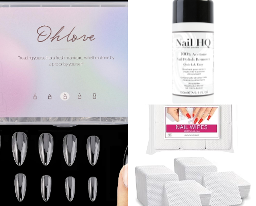 my favourite must-haves for nails cover photo collage