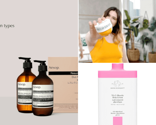 Glow & Glamour: Beauty Discoveries cover photo collage