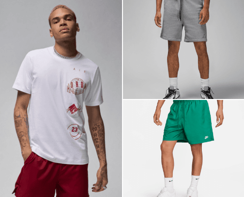 Summer clothes for men cover photo collage