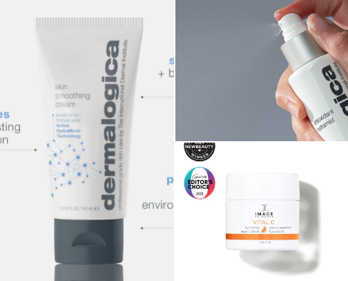 Dry Skin Holy Grails ✨️✨️ - Esthetician Approved Skincare cover photo collage