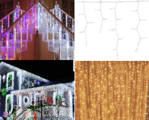 Icicle Lights I Hung From My Roofline That Made Neighbors Actually Stop and Stare cover photo collage