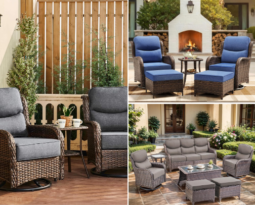Spruce up your patio for Spring cover photo collage