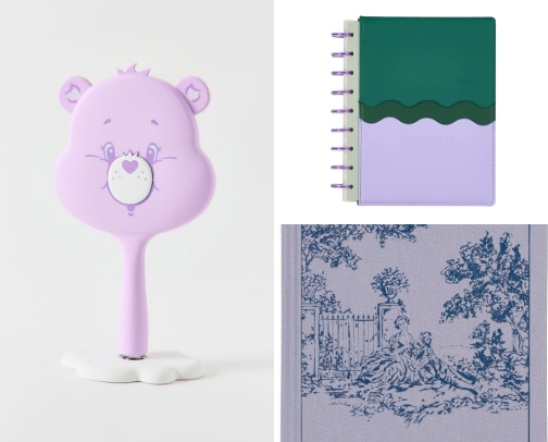 Nostalgic gift ideas for women/millennials: Care Bares,  journals, and fun finds! cover photo collage