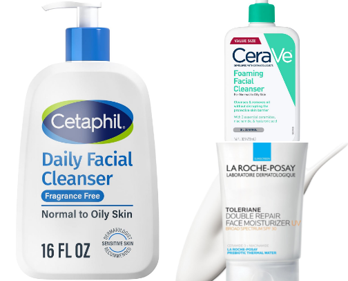 Skincare Routine cover photo collage
