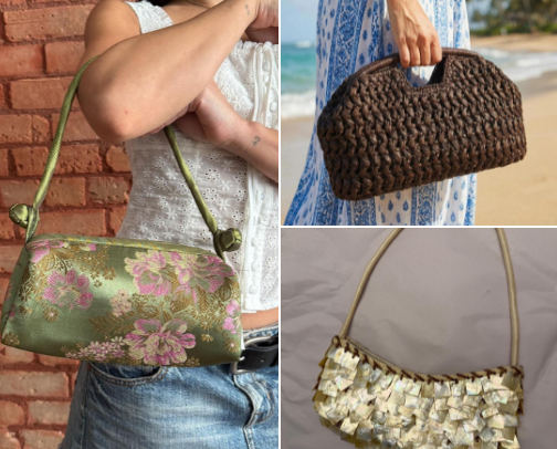 Unique Bags from Etsy cover photo collage