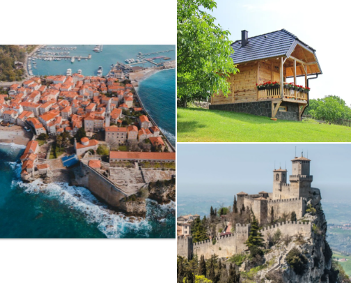 Where to travel next? 🌍 cover photo collage