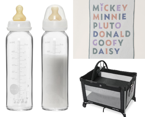 Baby items cover photo collage