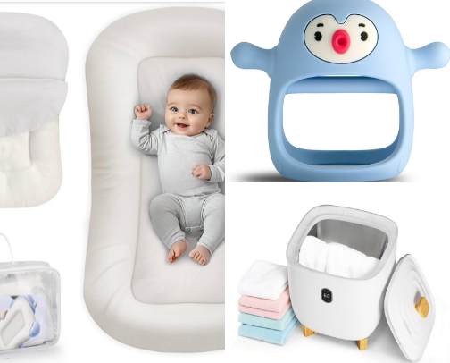 Mama Must Haves from a First Time Mom 🤍 cover photo collage