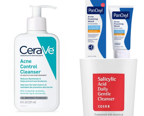 🌿 BEST ACNE PRONE SKINCARE & MAKEUP cover photo collage