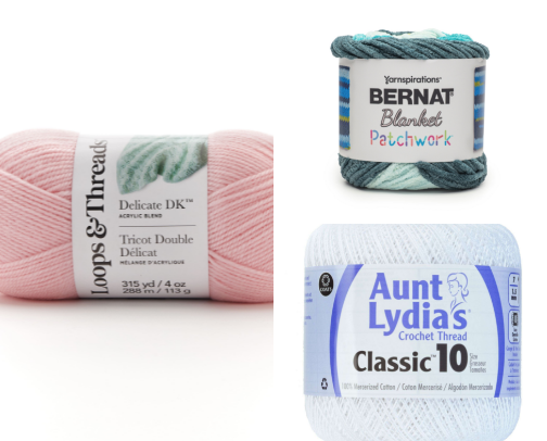 Crochet must haves🧶 cover photo collage