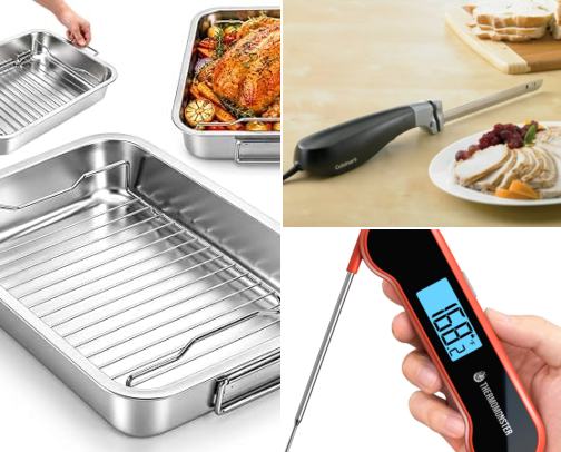 Thanksgiving Kitchen Prep Essentials 2026 cover photo collage