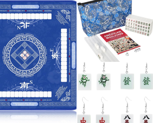 The Art of Mahjong cover photo collage