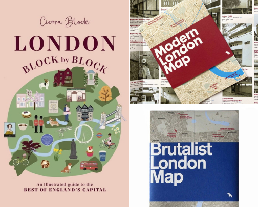 Read Free - London, Block by Block: An illustrated guide to the best of England's capital companions cover photo collage