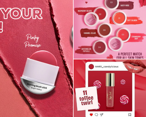 Amazon makeup dupes cover photo collage