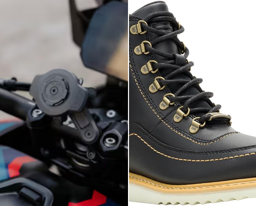 Motorcyle gear cover photo collage