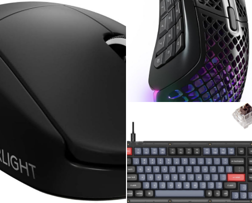 Gaming Gear 🎮 cover photo collage