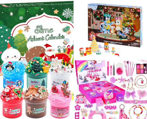 advent calendars for kids 🎅 cover photo collage