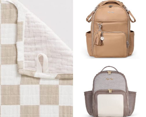 ❤️ Stylish Diaper Bags & Nursing Must-Haves for Mama ❤️ cover photo collage