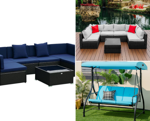 Patio upgrades cover photo collage