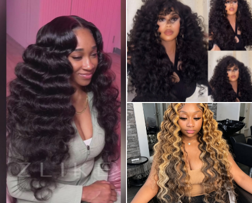 The Wig Rotation cover photo collage