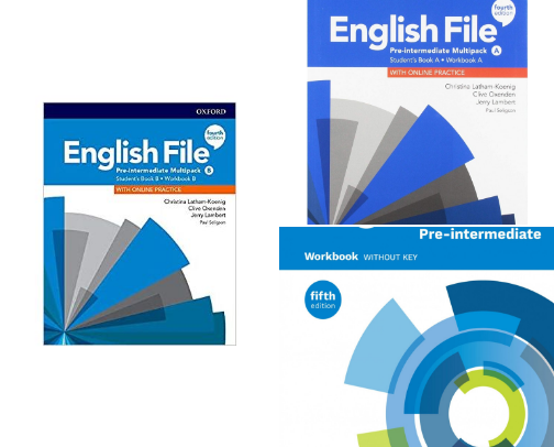 Read Free - Resources around English File 4th Edition Pre-Intermediate. Multipack A course cover photo collage