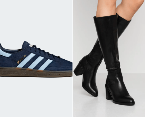 Shoes cover photo collage