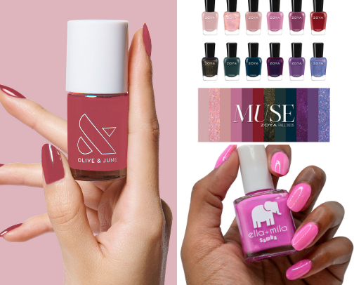 Nail Care Faves – Non-Toxic, Strengthening, & Quick-Dry cover photo collage