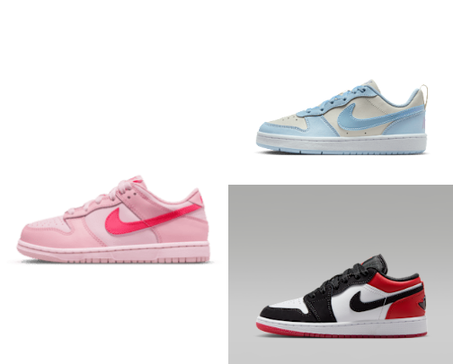 Kid shoes cover photo collage