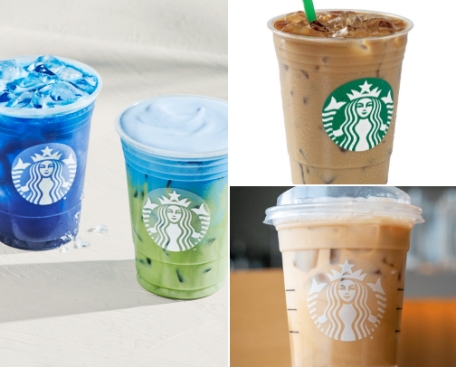 Starbucks cover photo collage